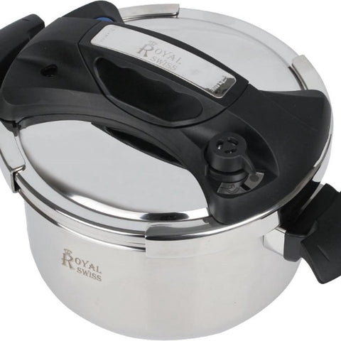 Royal Swiss Snelkookpan Met Marble Coating 6 Liter