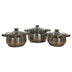 Royal Swiss - Pannenset 6-delig - RVS