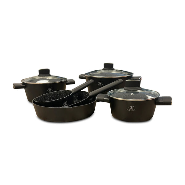 Royal Swiss - Forged Luxe Pannenset 10-delig Zwart