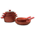 Royal Swiss - Forged Pannenset 11-delig Rood - PFAS-vrij